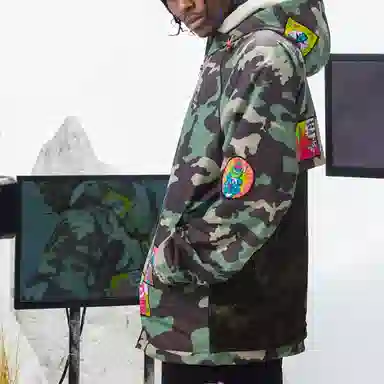 adidas x Jeremy Scott Camo Jacket