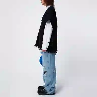 ADER ERROR x ZARA FW21 Wool Vest Black