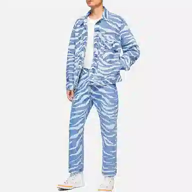 CLOT x Levis Tiger Print Jeans