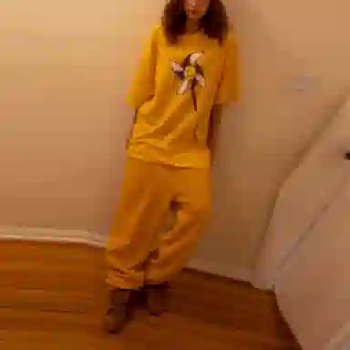 Drew House SS22 Pinwheel Ss Tee LogoT golden yellow