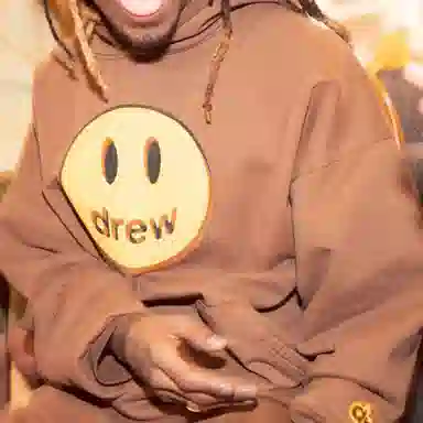 Drew House Mascot Deconstructed Hoodie Brown