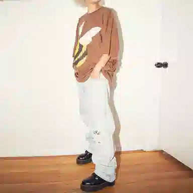 Drew House Bizzy SS Tee Brown