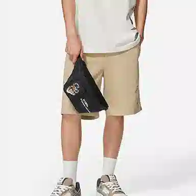 LiNing Sports Lifestyle Black Waist Bag