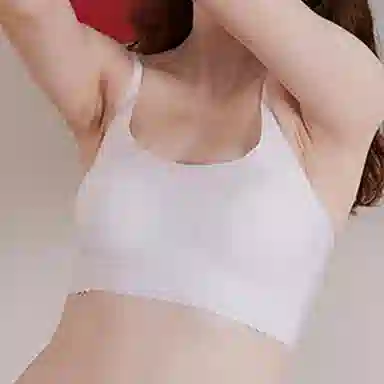 弗利少女 零感无痕背心式内衣水滴杯文胸 女款