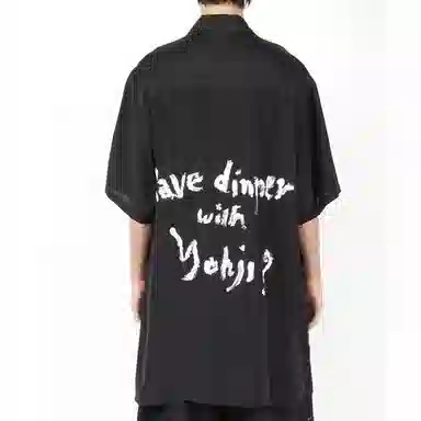 Yohji Yamamoto SS22 Logo Print Shirt