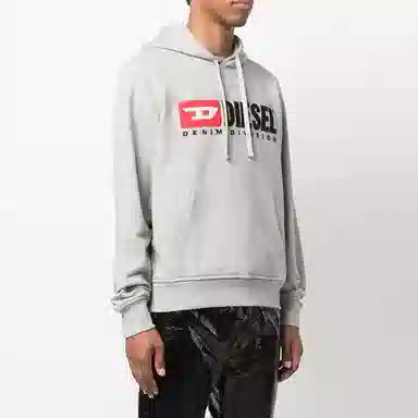 DIESEL Hoodie SS22 Grey