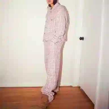 Drew House SS22 Boucle Mascot Oversized Teucker Jacket Pink