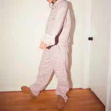 Drew House SS22 Boucle Mascot Oversized Teucker Jacket Pink