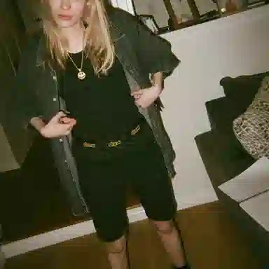 Drew House logo 2x2 Rib Bike Shorts Logo