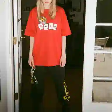 Drew House Lucky You Drew SS Tee T red