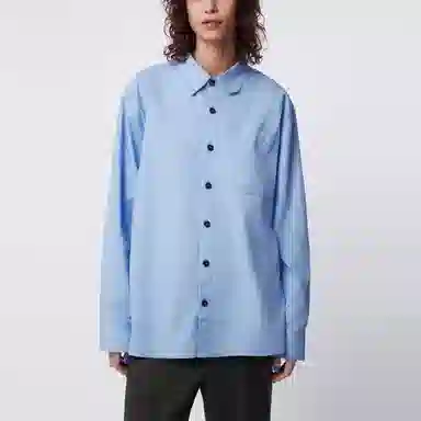 ADER ERROR x ZARA Oversized Shirt Blue