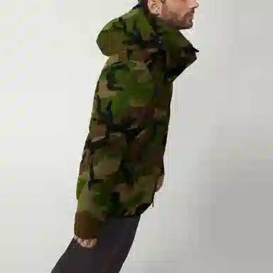 Canada Goose x Camouflage Hooded Down Jacket