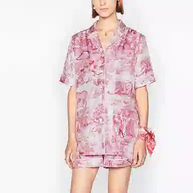 DIOR SS22 Animal Print Shirt