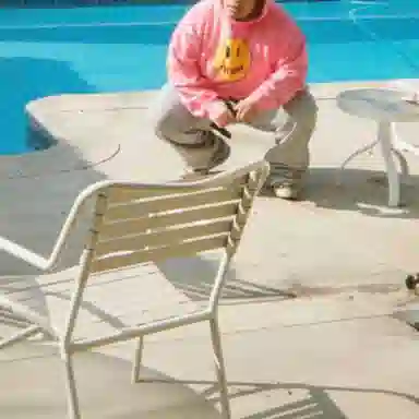 Drew House SS22 Mascot Hoodie Hot Pink