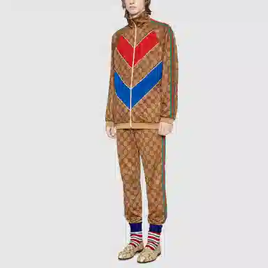 Gucci Logo Print Jacket