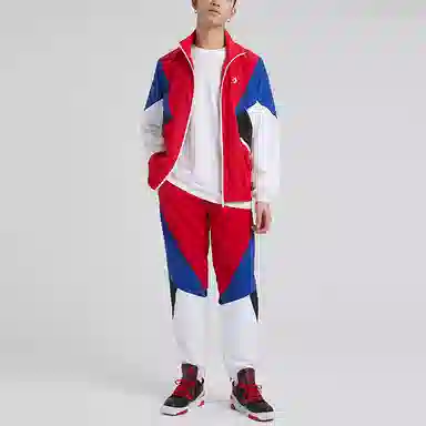 Converse Classic Colorblock Jacket Red