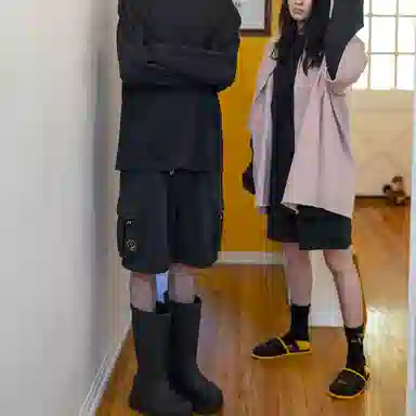 Drew House FW21 Cargo Sweatshorts Black