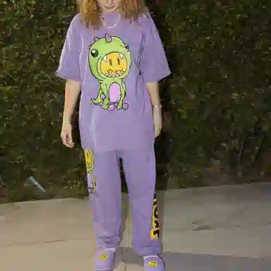 Drew House Secret Dinodrew Ss Tee Lavender T