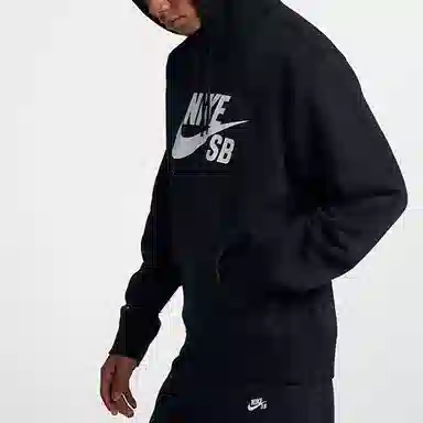 Nike SB Icon Hoodie Black