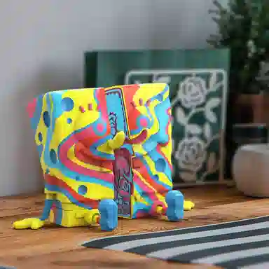 Mighty Jaxx SPONGEBOB Rainbow Swirl