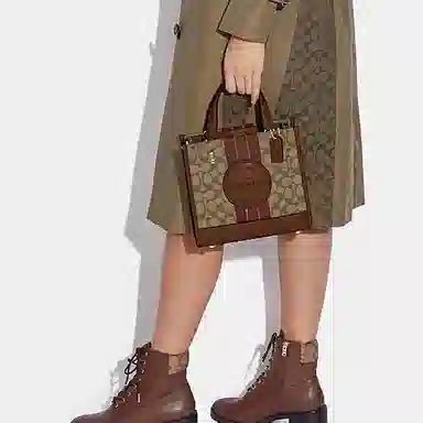 COACH Dempsey 22 Logo Tote