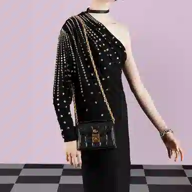 Gucci GG Matelassé Black