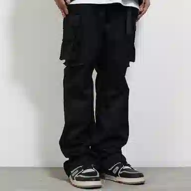 FPA Adjustable Cargo Jogger Pants Black