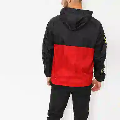 Thrasher Jacket Black Red
