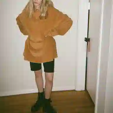 Drew House logo 2x2 Rib Bike Shorts Logo