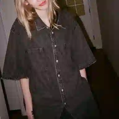 Drew House Lightweight Denim SS Shirt