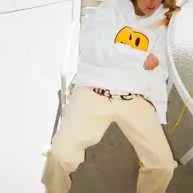 Drew House Deconstructed Mascot Hoodie White