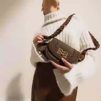 Bally Mini Leather Crossbody Bag Green