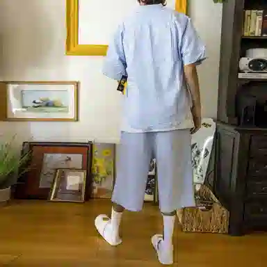 Drew House Seersucker Church Short