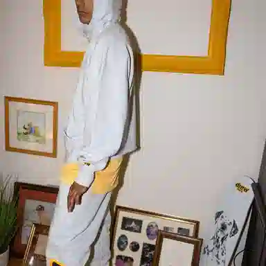 Drew House logo Secret Deconstructed Hoodie Logo