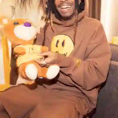 Drew House Mascot Deconstructed Hoodie Brown