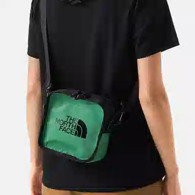 The North Face Logo Crossbody Bag Green