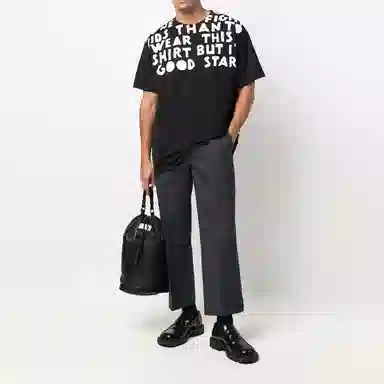 Maison Margiela Slogan Print T-Shirt