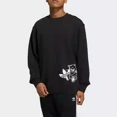 adidas originals Bear Crew Logo
