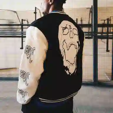 Revenge Bomber Jacket Black