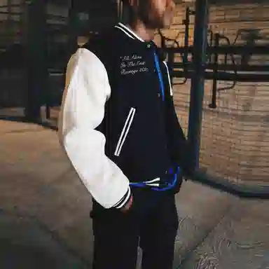 Revenge Bomber Jacket Black