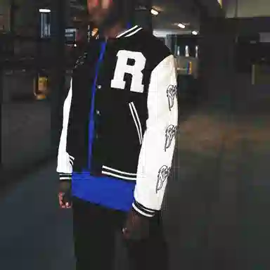 Revenge Bomber Jacket Black