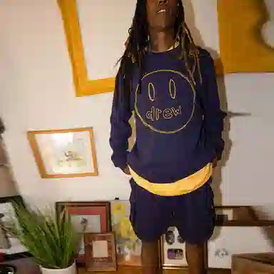 Drew House Cargo Sweatshort Logo