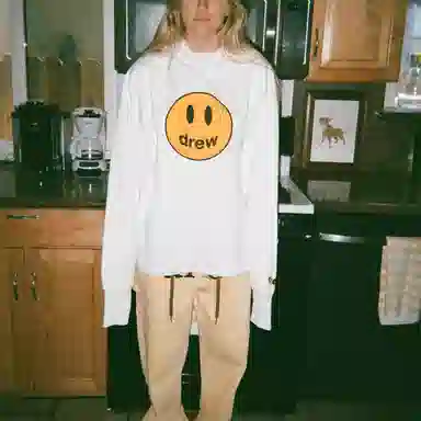Drew House Deconstructed Mascot Hoodie White