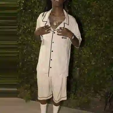 Drew House FW21 Pajama top Beige