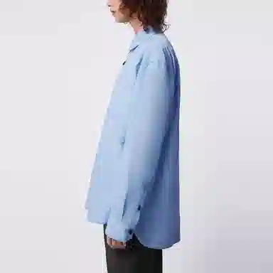 ADER ERROR x ZARA Oversized Shirt Blue