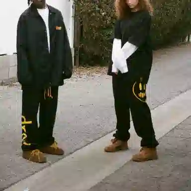 Drew House Mascot House Sweatpant Black Logo