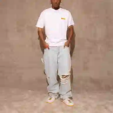 Drew House Doodle Joy Ss Tee White T