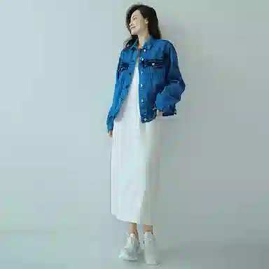 美洋 雅痞帅气轻薄长袖连衣裙 女款