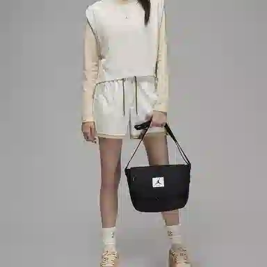 Jordan Logo Crossbody Bag Black