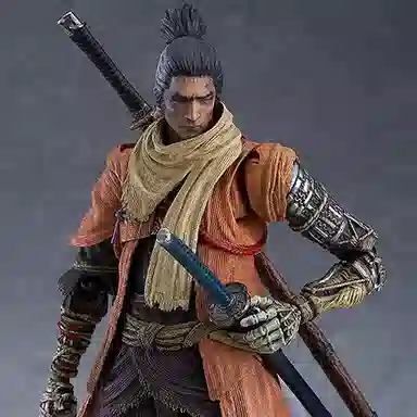 MAX Factory figma#483 Sekiro Shadows Die Twice Sekiro Action Figure 15.5cm